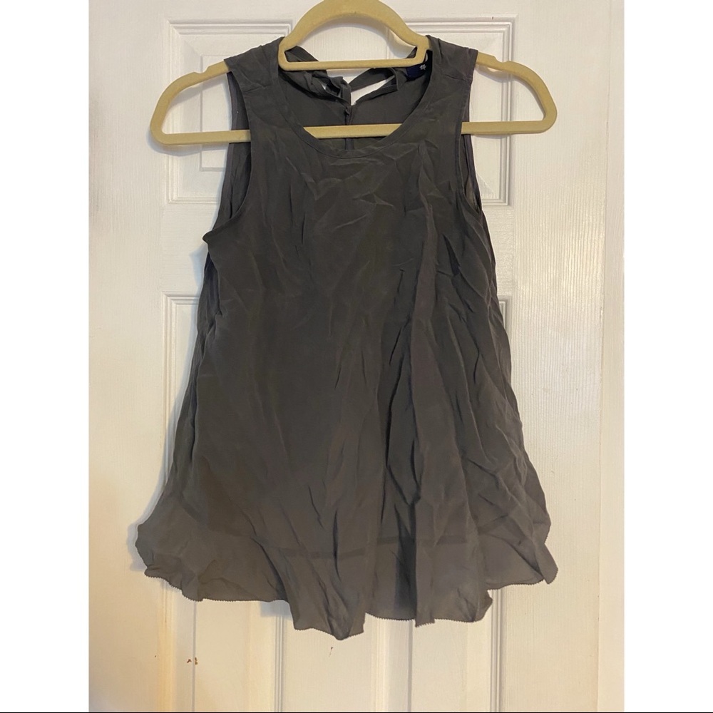 Gray Flowy Blouse | Size XS